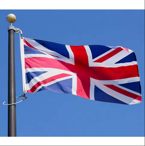 Union jack flag brass eyelets - jack,