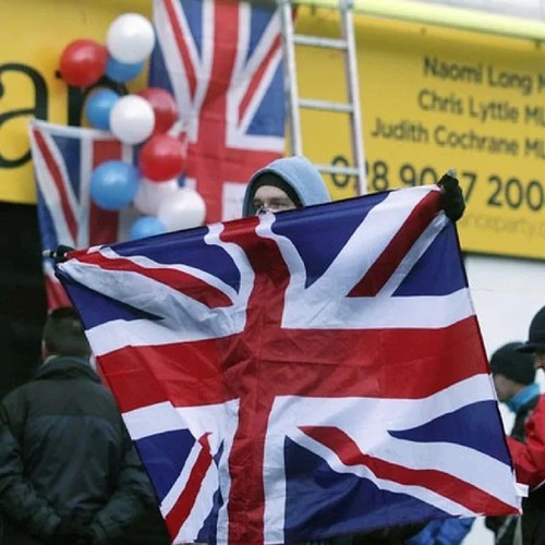 Sewn union jack flag british - flag,