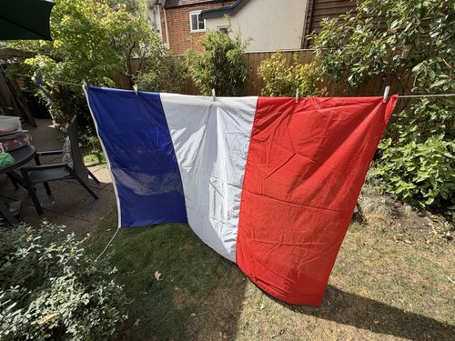 Vintage france flag stitched - vintage,