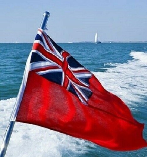 Red ensign sewn mod - red,