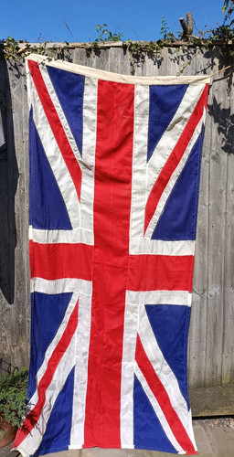 Large vintage union jack - vintage, flag