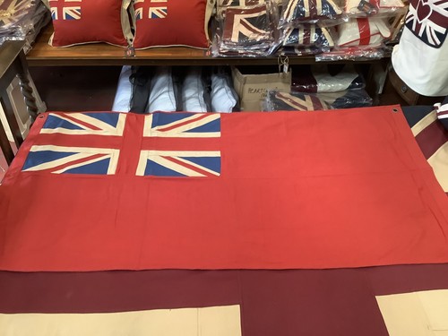 British red ensign duster - red,