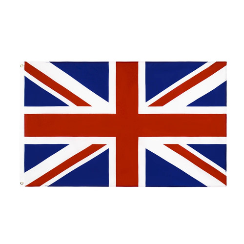 Sewn union jack flag 5x3ft - sewn,