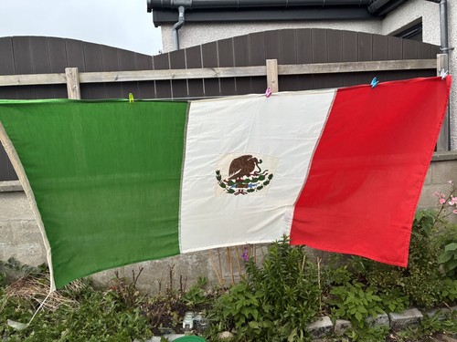 Large yard mexico flag - large, 3-yard
