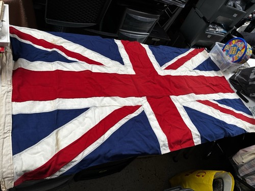 Vintage stitched union jack - stitched,