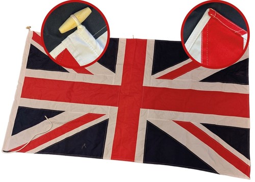 Union jack hand stitched - hand,