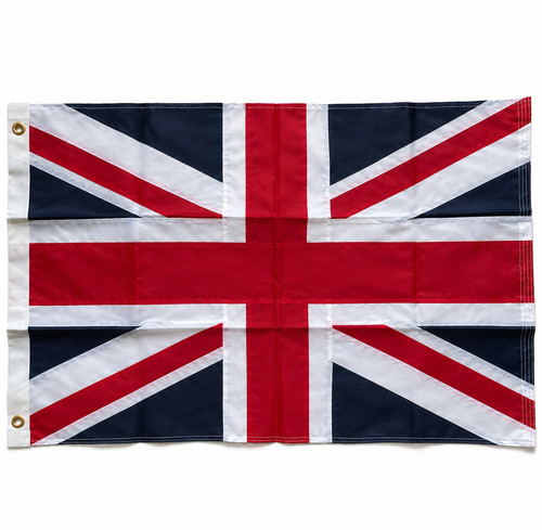 Sewn union jack flag 5x3ft - sewn,